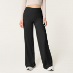 Laia s&auml;&auml;rega p&uuml;ksid naistele joogap&uuml;ksid k&otilde;rge v&ouml;&ouml;kohaga dressip&uuml;ksid taskutega Stretchp&uuml;ksid Mugavad treeningspordip&uuml;ksid L must