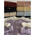 VEZFAA Naiste moe vabaaja s&uuml;gistalvised &uuml;hev&auml;rvilised pikkade varrukatega kampsunid O-kaelusega average size (about 80-65 kg can be worn)