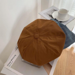 Barett Naiste Kepi Retro Pardinoka M&uuml;ts Trend Maalija M&uuml;tsid Korea Briti Kaheksanurkne M&uuml;ts khaki