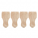 4 tk nikerdatud kapi jalad diivan kapp diivanilaud jalg k&uuml;lalistemaja tarvikud hotelli jaoks 15 x 6cm