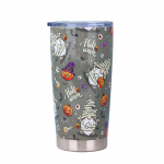 20 untsi isoleeritud roostevabast terasest kohvikruus Tumbler Cup termoreisikruus kahekordse seinaga tolmuimeja &otilde;lega meestele naistele k&uuml;lm kuum kohv One Size