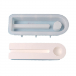 K&uuml;&uuml;nlajalgade silikoonvormid 1/2 auguga k&uuml;&uuml;nlahoidja vorm DIY vaiguvaluvorm koonilise k&uuml;&uuml;nla aroomiteraapiavormide jaoks 2