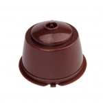 Plastikust kohvitassiga korduvkasutatava tassi masina kapsel, t&auml;idetav Dolce Nescafe Gusto jaoks sinine