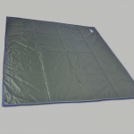 Paksendatud Oxfordi veekindel telgip&otilde;rand Presendist piknikumatt Ultrakerge taskutelk Matkarannamatt 150X210cm sinine