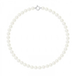 Kaelakee - PERLINEA - AAA+ mageveekultuuritud p&auml;rl - 8-9 mm - looduslik valge - 925 h&otilde;be