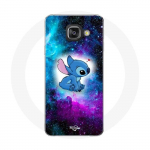 Coque Maniacase pour Samsung Galaxy A3 2017 Stitch ohana espace color&eacute;