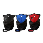 Tour de cou masque polaire suusk, moto X 2 (Rouge)MKK67