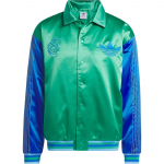 Adidas Originals Hyc Bomberjakk Logotr&uuml;kk V&auml;rviplokk Piloodi Spordijakk Unisex Jakk Hele-Roheline IT9953 S