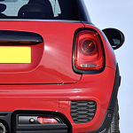 2 tk tagumise laterna r&otilde;nga katte korpus 51712285495 51712285496 auto tagumiste laternate raami r&otilde;ngaste kate, mis &uuml;hildub mudeliga Mini Cooper F55 F56 F57 CHINA