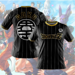 Laste riided Anime Dragon Ball Poiss T&uuml;drukud T-s&auml;rk T-s&auml;rk Goku 3D Prinditud L&uuml;hikeste Varrukatega Harajuku Meeste Topid Tees Poisid T&uuml;drukud R&otilde;ivad 140