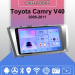 Android Carplay Autoraadio Toyota Camry V40 2006-2011 jaoks Multimeediapleier Peak Unit Stereo GPS-navigatsioon BT WIFI 2+32GB 1+16GB