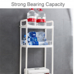 Vannitoa hoiustamine P&otilde;randal seisev riiul Tualeti hoiuriiul 1/2/3 korruseline Libisemiskindel P&otilde;rand Tualett Valamu Pesumasin PP green roheline