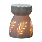 Aroma Burner with Tealight Candle Holder for Essential Oils in Bedroom and Workspace Style C