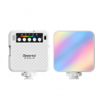 Desiontal iReal X1 tasku RGB videovalgusti videokonverentsivalgusti LED t&auml;itevalgusti 3000K-4800K-6500K must