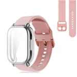 Kaitse&uuml;mbris + silikoonrihm Xiaomi Redmi Watch 5 Lite/5 Active t&auml;iskaaneekraaniga TPU Soft Shell ja hingav spordirihm Watch 5 Active
