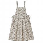 Kleit p&otilde;ll Puuvill Veekindel Aiaprint Lillep&otilde;ll Reguleeritav K&ouml;&ouml;k T&ouml;&ouml;p&otilde;ll Kohvikup&otilde;lled valge