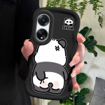 V&auml;rvitud muster Big Wave Edge pehme silikoon materjal Macaron telefoni &uuml;mbris p&otilde;rutuskindel kaitsev kummist &uuml;mbris OPPO Reno Realme jaoks OPPO Find X3 Lite valge