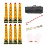 8 tk libisemisvastased rehvi lumeketid Universaalsed autode lumeketid maasturitele veoautodele pikapid H&auml;daolukorras reguleeritav rehvikett vihma lume ja liiva muda jaoks 8pcs