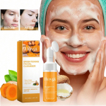 Turmeric Facial Cleanser for Deep Pore Cleansing to Lighten Acne and Pimple Marks and Brighten Skin 1Pc