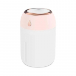 &Otilde;huniisutaja Kaasaskantav Mini USB Aroomihajuti Jaheda LED-valgusuduga Magamistoa Kodu Autotaimede Puhastaja Humificador 330ml roosa