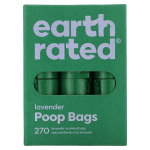 Earth Rated, koerakaka kotid, lavendel, 270 pakki gray