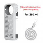 Insta360 X4 korpuse silikoonkorpuse jaoks m&otilde;eldud kaamera tarvikud Shadowstone X4 kaitsetarvikud Insta360 X4 korpuse silikoon&uuml;mbrisele