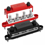 Uuendage 250A 12V siiniriba aku toite jaotusplokk auto heli 12 V alalisvoolu siini 4 x 3/8 postid 6 x # 8 kruvid meres&otilde;iduki jaoks