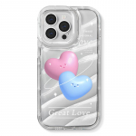 Mobile Phone Cases for iPhone 11 13 XR 15 Pro Max 12 14 Pro Max Case iPhone 16 7 Plus 8 Plus XS Max 6 15 Plus Laser Wave Pattern Anti-drop Waterproof iPhone 6&6S puhas