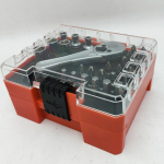 58 tk minikruvikeeraja komplekt S2 terasest otsikutega - Sisaldab kuuskant, ristpea, Torx ja palju muud - Kiirvabastusega otsikuhoidja lihtsate isetegemisprojektide jaoks 58pcs black