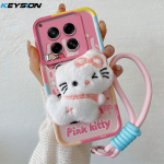 KEYSION Armas 3D multika pl&uuml;&uuml;sist &uuml;mbris TECNO Camon 30 4G 5G jaoks koos kaelapaelaga, silikoonist p&otilde;rutuskindel telefoni&uuml;mbris CAMON 30 Pro 5G jaoks for Camon 30 4G