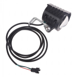 Elektrijalgratta LED esitulede E-Bike jalgratas 2-&uuml;hes veekindla sarvega esitule jalgrattas&otilde;idu tolmukindlad osad