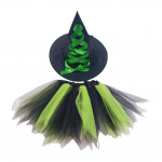 V&auml;rviline seelikuk&uuml;bara komplekt Sifonki seelikud m&uuml;tsikomplekt t&auml;iskasvanutele lastele marli t&uuml;ll plisseeritud kohevate volangidega balletiseelik naistele One Size roheline