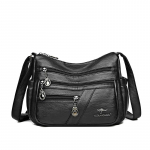 Uued kvaliteetsed pehmest nahast &otilde;lakotid naistele Mitmekihiline klassikaline crossbody kott