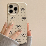 Nahatunnetusega telefoni&uuml;mbris iPhone 11 13 16 Pro Maxile, iPhone XR XS Maxile, 14 15 Pro Maxile, 12 13 Pro Maxile, 16 Plusile, 13 Prole, 14 Prole, multifilmimaalinguga makarooniv&auml;rvides iPhone 16 Pro Max valge
