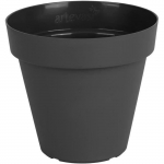 ARTEVASI Pot de fleurs CAPRI - Anthracite - R&eacute;sistant au gel - 40 x 40 x 34,7 cm - 28,3L