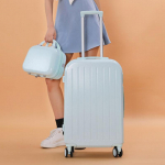 V&auml;&auml;rtuslik reisikohver: Kerge 20- ja 24-tolline paroolilukuga k&auml;ru&uuml;mbris &otilde;pilastele ja meestele. Mother and Child Box, 18-inch taevasinine v&auml;rv