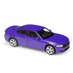 WELLY 1/24 2016 Dodge Charger R/T Sulamist Automaalmudel Diecast M&auml;nguasi Simulatsioon S&otilde;idukid Metallist Autode M&auml;nguasjad Kogutav Lastele Kingitus lilla