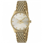 Gucci YA1264155 G-Timeless kullatoonis terasest naiste k&auml;ekell