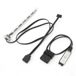 Akvaariumi valgust reguleeritav t&auml;isv&auml;rviline RGB arvuti vesijahutuspaagi valgustus LED torulamp