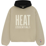 Fear of God Essentials x NBA Heat Huppar K&uuml;lmnisu Meeste Pealiskatted P&auml;evitus 192AL246302F S beige