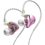 TRN TA2 2BA+1DD h&uuml;briiddraiver IEM k&otilde;rvaklapid, eemaldatav HiFi k&otilde;rvamonitor, 3,5 mm pistikupesa Without Mic roosa