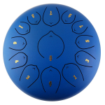 Terasest keeletrummel: 12 13 sanskriti heliga, tolmu- ja stressivaba disain, saadaval t&uuml;hja trumli v&auml;rviga.