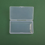 L&auml;bipaistev plastikust hoiukarbi kleebised kasti lauaarvuti konteiner Washi 11.5*6.5*2.5cm