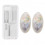 Sigarettide l&otilde;hkemiskapslikarp ABS &uuml;he k&auml;ega juhitav sigareti maitsega helmeste hoidik suitsetamiseks valge