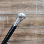 Tahke messingist k&auml;sitsi valmistatud jalutuskepp, kepid meestele, naistele, puidust jalutuskepid