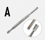1 tk Hambaravi Pahtlilabidas J&auml;ljend Silikoon Vormimisl&otilde;ikur Tarvikud Vaha Nikerdamine Kuju Vormi T&ouml;&ouml;riist Tera Trimmimine 1 piece A