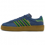CLOT x adidas Gazelle krepitalaga kollektsioon - Night Marine Unisex tossud Sinine Collegiate-Roheline Hazy-Kollane JR5408 44⅔