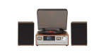 Grammofon Denver MRD-52 Raadio FM ja DAB+, CD-m&auml;ngija, hele puit, Denver pruun