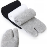 Naised Mehed Kimono Flip Flop Sandaalid L&otilde;igatud varvastega Tabi Ninja Geta Sokid