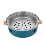 Roostevaba terasest BBQ pliit, kaasaskantav s&ouml;egrill, mittenakkuv grillrest, multifunktsionaalne teepoti alus elevandiluuvalge